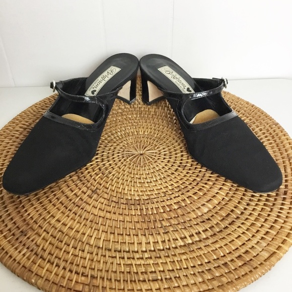 Brighton Quiver Black Pointed Heel Size 7 M Shoes - Picture 3 of 10